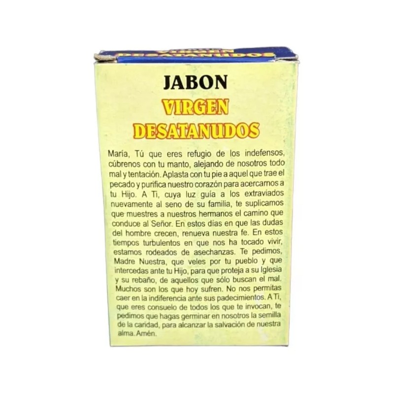 El Guerrero Mx Jabón Virgen Desata Nudos Salud Bienestar Prosperidad