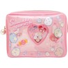 San-X Sumikko Gurashi Sumikko Cosmetic Pouch, Pink, FE41301 (H x