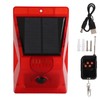 Solar Alarm Solar IP65 Waterproof Solar Alarm Light with Remote