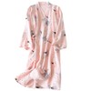 Fancy Pumpkin Japanese Women's Robe Kimono Pajamas Anchovies, Multicoloured