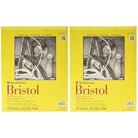 Strathmore Bristol Vellum Paper Pad 11x14-20 Sheets