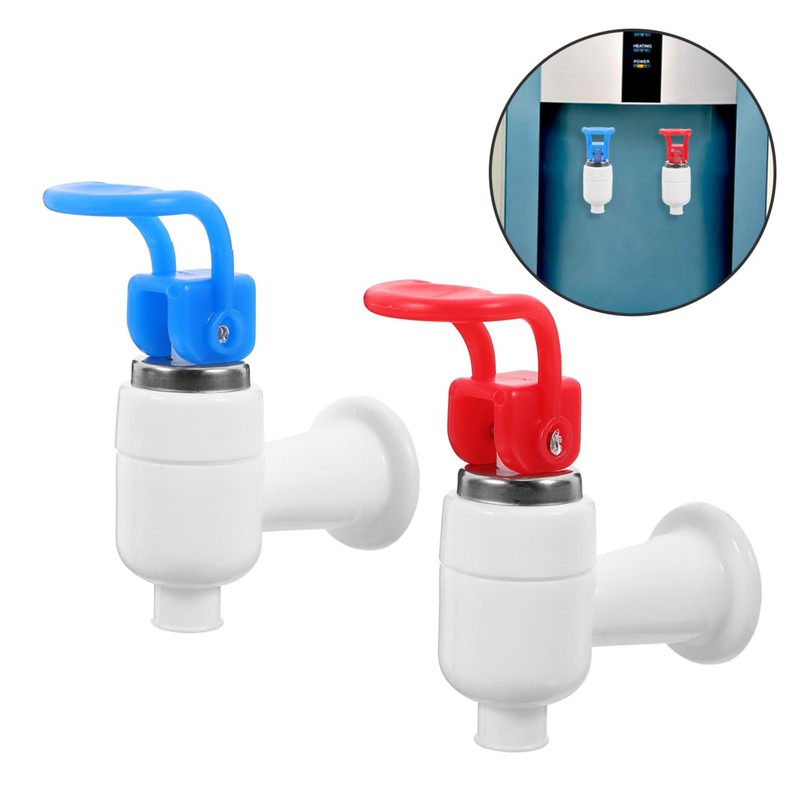 OSALADI 4pcs Water Dispenser Nozzle Leakproof Drinking Fountain Taps Easy