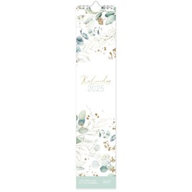 Streifenkalender 2025 12 MONATE [Blattgold]