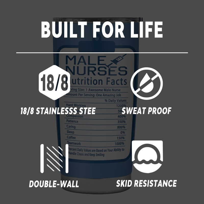 Delsakhula Male Nurse Gifts Male Nurse Appreciation Gifts Ideas Insulated