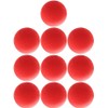 Jowxsx 10Pcs Red Sponge Balls Soft Magic Tool Sponge Balls,Lightweight