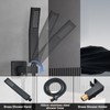 Ackwave Shower Faucet Matte Black Shower System with 8 Inches