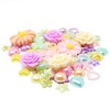 80 Mix Pastel Shabby Chic Resin Flatbacks - Delicate Embellishments