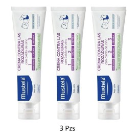 Crema Mustela 1-2-3 Contra Rozaduras / 3pz 108gr