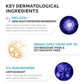 La Roche-Posay Mela B3 Tratamiento Anti-Manchas Corrector, Protector SPF 30 con Niacinamida y Melasyl™, Mejora la Apariencia de las Manchas Oscuras, 4