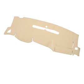 INFINAUTO Dashboard Cover Dash Cover Mat Carpet for Chevy Silverado 1500 LT/WT 2007-2013 Polyester Beige