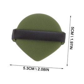 IWOWHERO 14pcs Dual-use Loose Powder Sponges Non Water-activated Makeup Applicators for Foundation Blusher and Concealer Versatile Makeup Tools Matcha