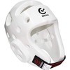 Wacoku WTF Approved Dipped Foam Head Guard - White, Medium