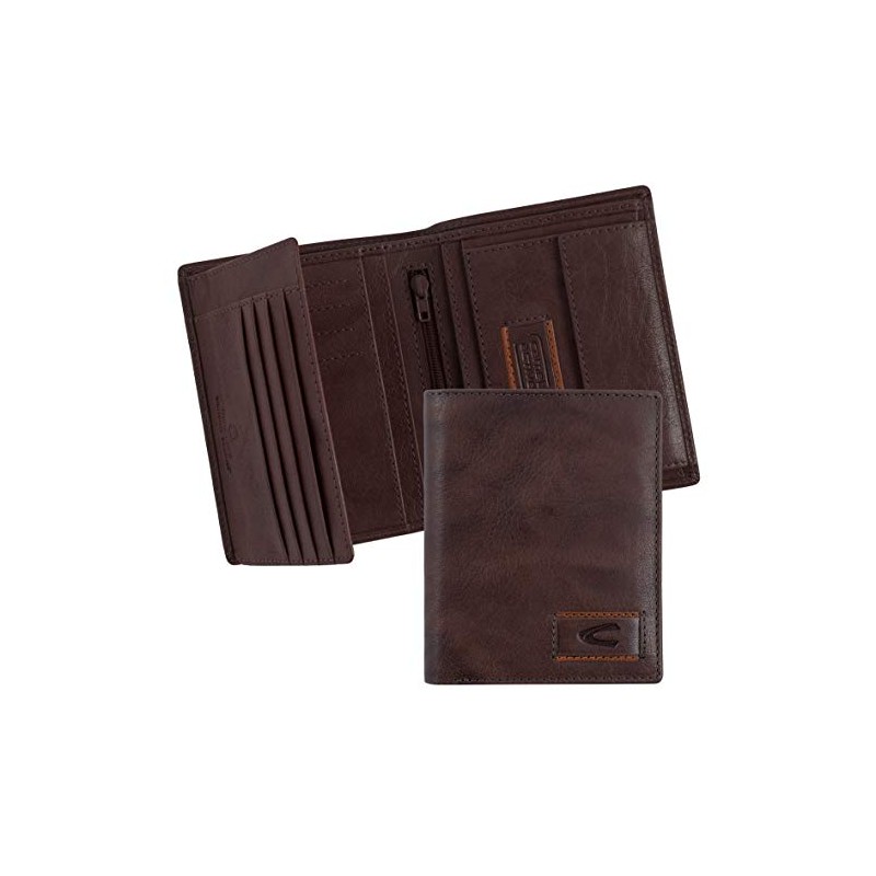 camel active Panama Coin Pouch, 12 cm, Brown (Braun)