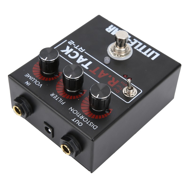 Guitar Distortion Effector Electric 3‑Level for RAT Tone Single Effect