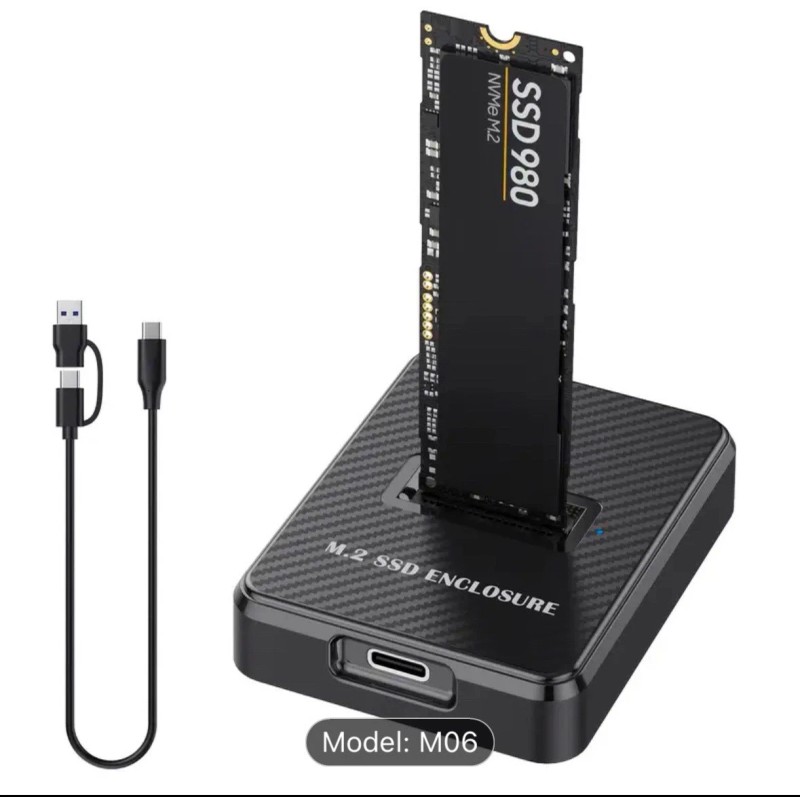 Ugreen M.2 NVME & SATA to USB-A USB-C Docking Plug