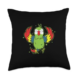 Parrot Animal Talking Throw Pillow