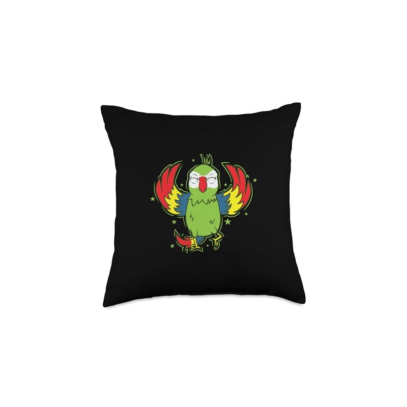 Parrot Animal Talking Throw Pillow
