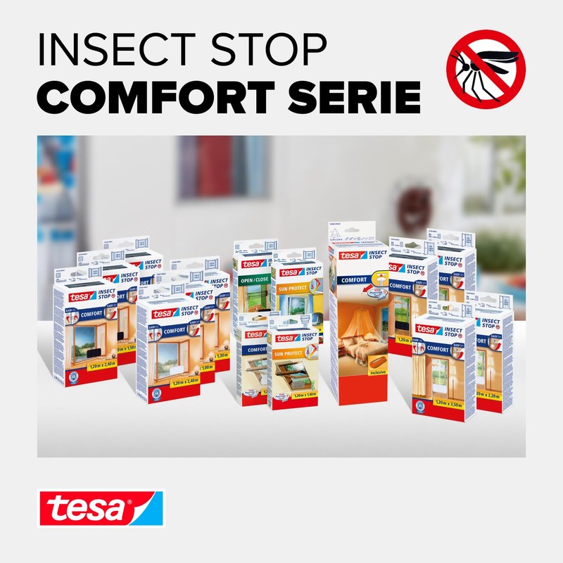 tesa fly screen Comfort Velcro strip for floor to ceiling