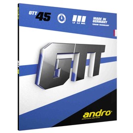 Andro Rubber GTT 45, options 1,8 mm, black
