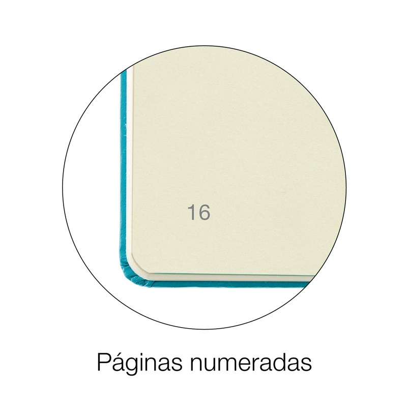 Miquelrius Hardback Notebook - Heavy Duty Gummed 140x90mm 192 Pages