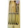 Jean Dubost Laguiole 6-Piece Steak Knives -Pearlized Ivory