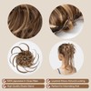 CJL HAIR Messy Bun Hair Piece Curly Hair Bun Extensions
