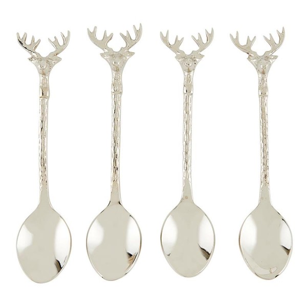 Santa Barbara Design Studio Stag Stainless Steel & Brass Serving