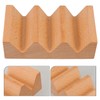 Cabilock Wooden Taco Holder and Sushi Stand - Multi-Function 3-Grid