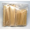 200 Pc Wood Wax Applicator Stick Assortment for Facial, Eyebrow,