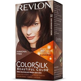 Revlon ColorSilk Hair Color, [32] Dark Mahogany Brown 1 ea