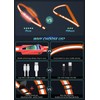 Fokia Kunbio LED Reflective Belt Sash for Walking at Night,