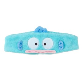 Sanrio 986224 Hair Band, Hair Turban, Headband, Green, Hangyodon, Face Wash, Makeup, One Size Fits Most, Girls, Character