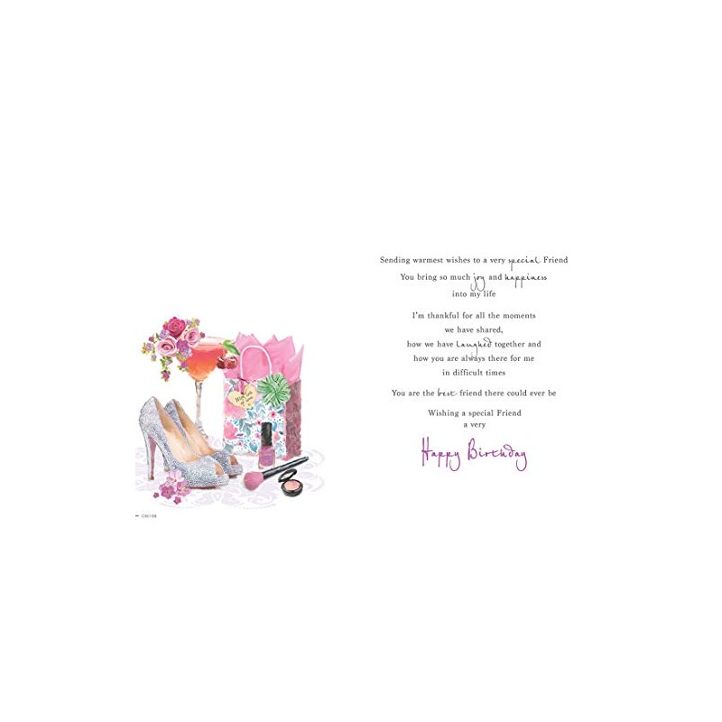 Regal Publishing Birthday Card Friend - 9 x 6 inches