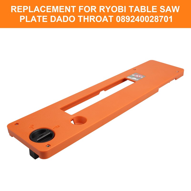 For Ridgid Table Saw R4514, R4514T, R4518, R4518T,R4518NS Dado Throat
