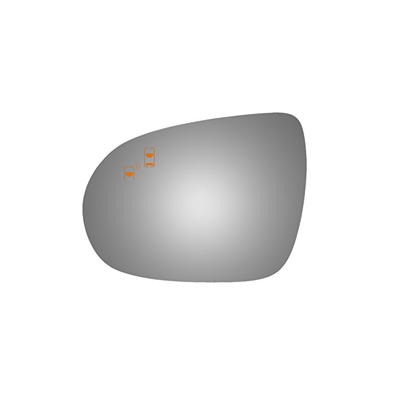 Burco 4646B Redi-Cut Driver Side Mirror Glass w/Blind Spot for