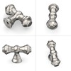 Coinkoly 10 Pack Brushed Satin Nickel Cabinet Handles - Single