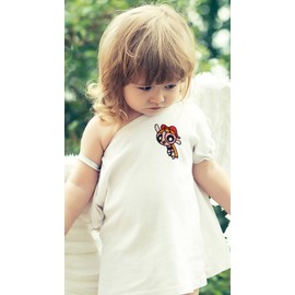 4Pcs Lucky Girl Logo Iron On Sew On High-end Embroidered Patch for Jackets Backpacks Jeans and Clothes Badge Applique Sign Sport Decal