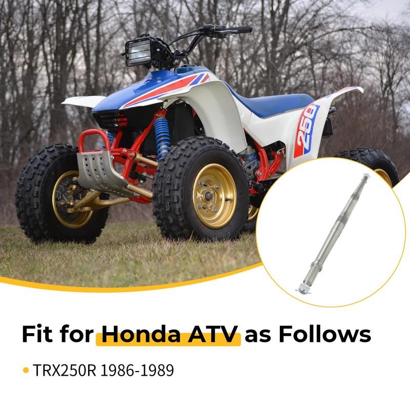 M MATI Rear Axle Shaft for Honda TRX250R 1986-1989 42310-HB9-000