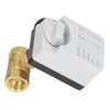 Motorized Ball Valve Electrical 2 Way Normally Closed Manual Automatic