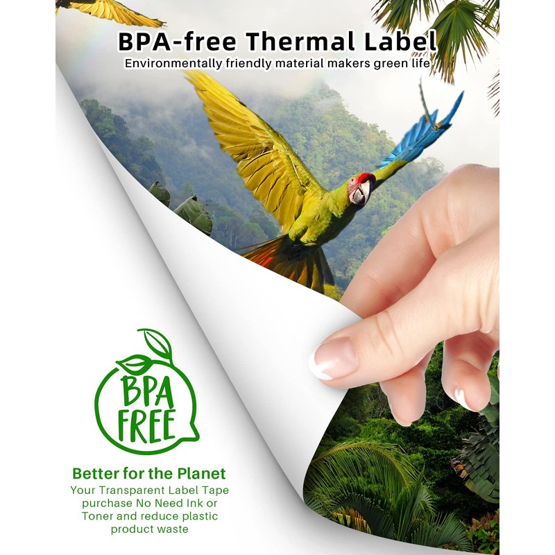 Phomemo US Letter Thermal Printer Paper, Advanced Thermal Printing, Phomemo