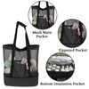 Ogetok Mesh Beach Bag with Cooler, Extra Large Mesh Beach