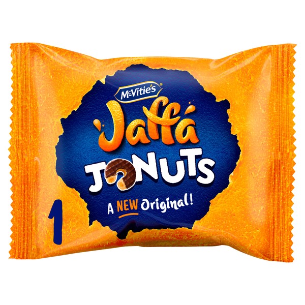 McVitie's Jaffa Cakes Original Jaffa Jonuts Biscuits, Individually Wrapped, 43 g (Pack of 12)