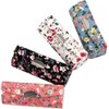 4 Pack Floral Lipstick Case for Purse Travel Lipstick Holder