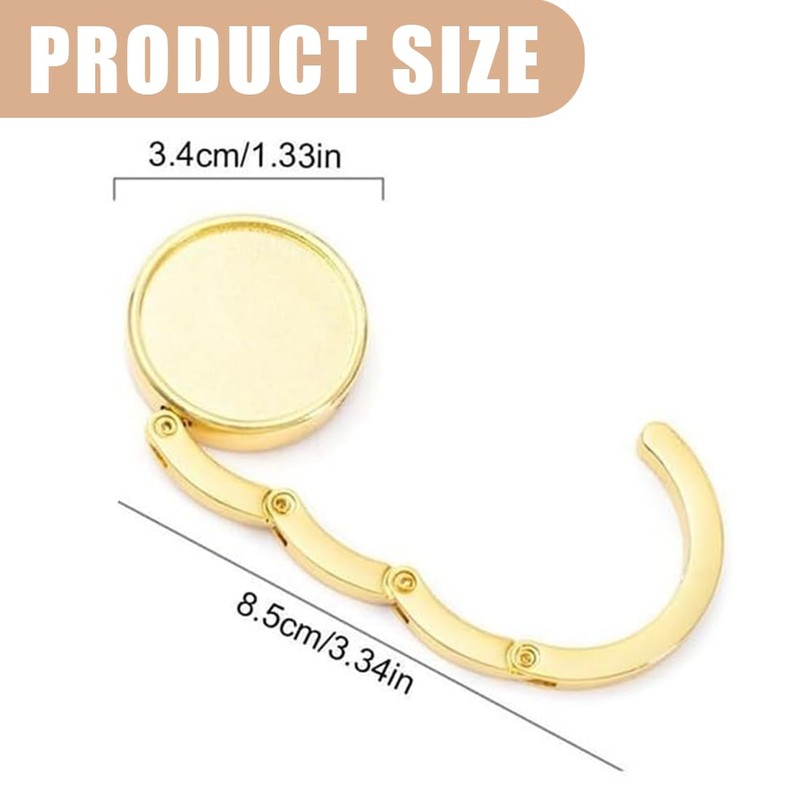 QOWUXHZ Pack of 2 Handbag Holders for Table Handbag Holder