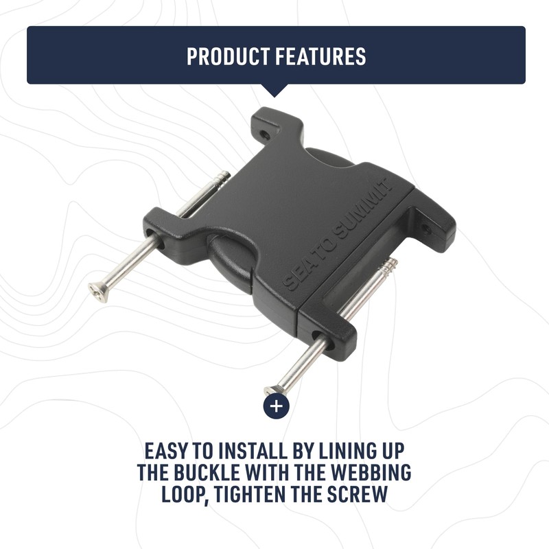 Sea to Summit Field Repair Buckle - Side Release, 2