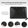 12 Pockets Waterproof Fireproof File Document Organizer Bag for School