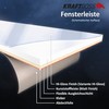 Window Strip, Matte White, 5 Rolls, Width 50 mm, Flat