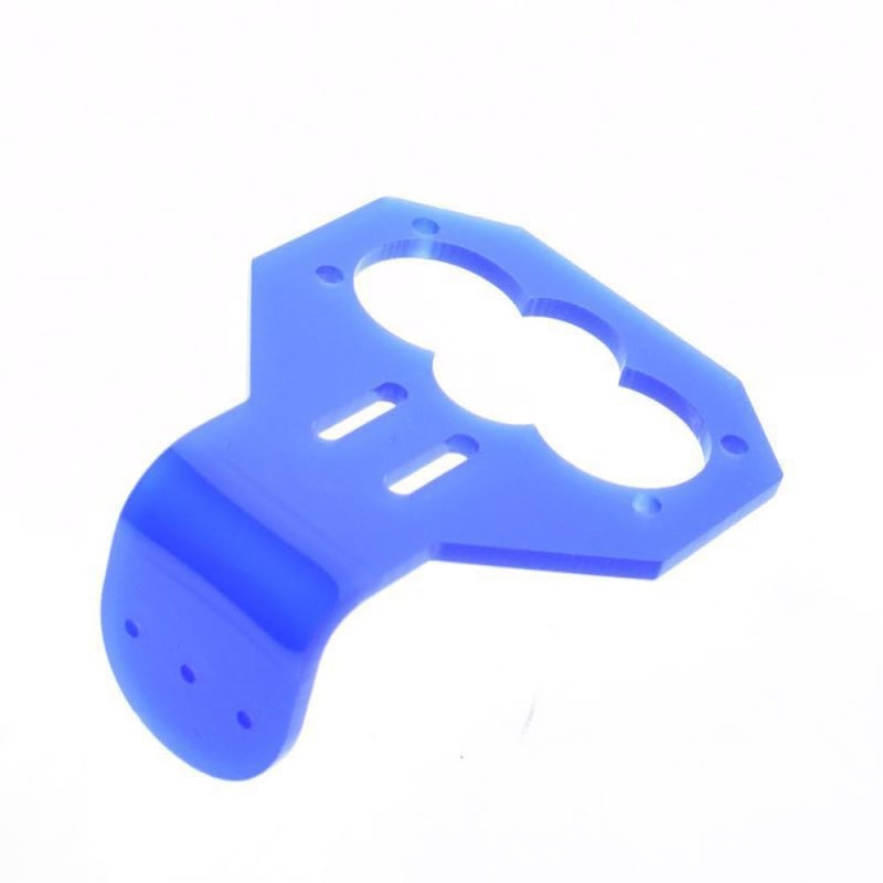 Fixed Bracket, Cartoon Ultrasonic Sensor Mounting Bracket for HC-SR04 (Blue)