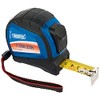 Draper 82824 7.5M/25ft Professional Measuring Tape Black and 7.5 m/25