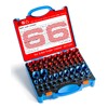 VEXTHYX 66 Nut and Bolt Thread Checker with 32 Metric